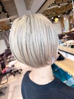 トゥルース 獨協大学前店(Hair&Make TRUTH)&nbsp;ホワイトベージュショート