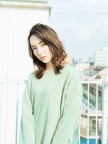 エクファ ヘアエステアンドスパ(ex-fa hair esthe&spa) かきあげウェーブロブ【草津】