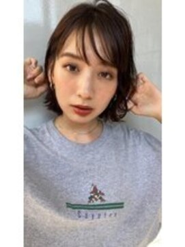 フラミューム 二子玉川(flammeum) 外ハネレイヤーボブ