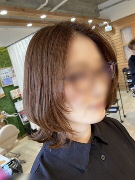 マーブル ヘアー(marble hair) ウルフボブ◎20代30代40代50代60代