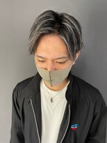 キング 梅田(K!ng)&nbsp;【梅田】ホワイトハイライトハイライトカラーメンズメッシュ