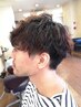 【ショートヘア限定☆men'sお勧め◎】カット＋クリームパーマ＋サプリ