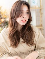 カバーヘアアンドスパ ブリス 浦和西口店(COVER HAIR & SPA bliss) かきあげ外国人風オンブレレイヤーロングa浦和20代30代40代