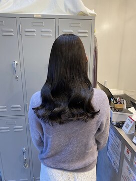 プレシャスバイプロデュース(precious by Produce) ツヤツヤブルーブラック［町田/町田駅/町田店/JR町田/髪質改善]