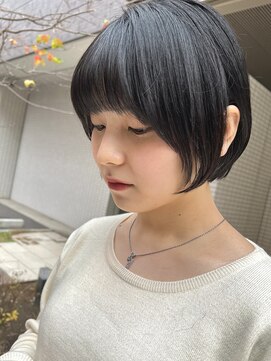 プール(POOL) 【TAISEI】丸みのあるショートボブスタイル