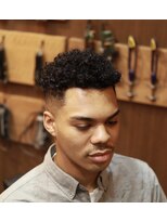 バーバーショップ スバル(BARBERSHOP SUBARU)&nbsp;＜理容室＞＜バーバー＞ショートアフロ