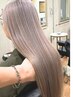 【髪質改善ケア】トリプルカラー+カット+色持ちトリートメント¥38500→¥36500