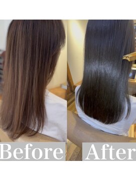 ロレ バトヘアー 下北沢(lore bat.hair) ハリコシが欲しい方向け髪質改善トリートメント