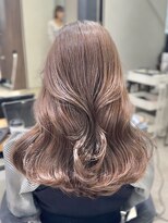 ビュー トウキョウ(VIEW TOKYO) オリーブベージュ レイヤースタイル