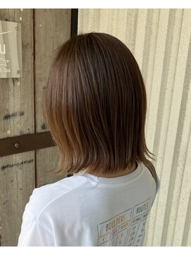 スターゴールド アンド コウ(STAR GOLD&KOu) ミルキーベージュ×結べるボブ