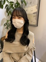 ジ エクト ヴィシア 心斎橋店(The Ect VIXIA) コテ巻き風パーマ　ヨシンモリ　韓国風パーマ