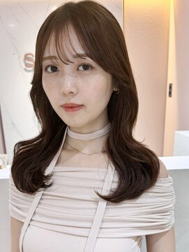 サンド ミュウ 横浜店(sand mieu) レイヤーカット/髪質改善/縮毛矯正/韓国/レイヤーカット/横浜