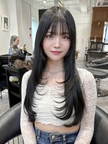 ロンドアンメゾン 原宿(Lond un Maison.)&nbsp;ざくざくレイヤー/韓国レイヤー/サラ艶ロング/前髪/イメチェン