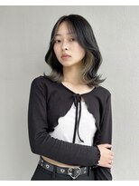 ディーカヘアー(Di KA HAIR) イヤリングカラー/ミディアム/TAKUMI