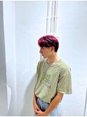 赤×黒コントラストデザインカラー