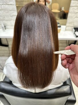 フリーラ 横浜(freera) 髪質改善サラサラプレミアムストレート大人ガーリー韓国ボブ横浜