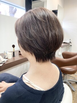 ジールヤマグチ 朝霧駅前店 【白髪ぼかし】レディースカット【マーブ/イルミナカラー】