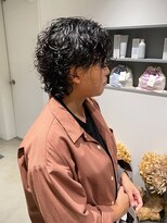 エイゾー 銀座(EIZO)&nbsp;ウルフパーマ/ハンサムウルフ/くるくるパーマ/ショートウルフ