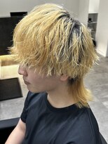 ヒュイル バイ ニアウ(Hwyl by Niau) メンズマッシュウルフパーマツイストパーマスパイラルパーマ