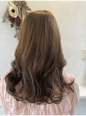 ベージュ☆ゆるふわロング