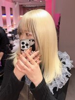 ダズリングディア(Dazzling Deer)&nbsp;抜きっぱなしブロンド/リタッチブリーチ/ブロンド/ハイトーン