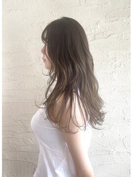 ムード マグ レーベル 南松本(MOOD Mag Label) 20代30代大人美人小顔ブリーチなし韓国ヘアアッシュブラック