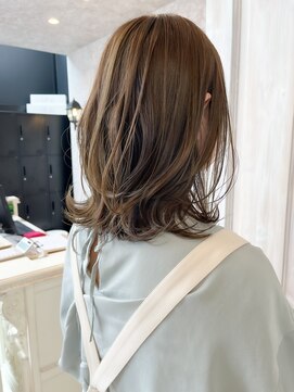 キャアリー(Caary) 福山人気ブリーチなしミルクティーベージュ10代20代30代艶髪