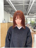 ブリーチなしwカラー／オレンジベージュ