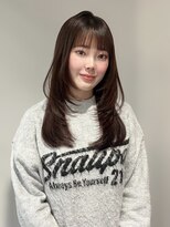 アクシス ナゴヤ(AXIS NAGOYA) 【MIKU】ストレートレイヤースタイル
