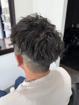 リラシー 石岡店(RELASY hair&beauty) ツーブロック、スパイラルパーマ