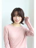 大人の春ボブ