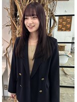 ソーソー(SoSo)&nbsp;ショートボブハイライトレイヤーカットヘアセット髪質改善天文館