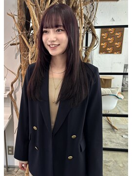 ソーソー(SoSo) ショートボブハイライトレイヤーカットヘアセット髪質改善天文館