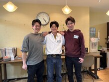 ヘア リーフ(Hair Leaf)の雰囲気（スタッフ同士も仲良く明るい雰囲気！）