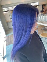 エイト 沖縄豊崎店(EIGHT toyosaki) 【EIGHT 豊崎】お客様スタイル_ブルーバイオレット