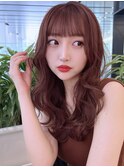 ショート ボブ インナーカラー 韓国風5506
