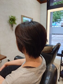 オレンジポップ 検見川浜南口店(ORANGE POP) ショートボブ