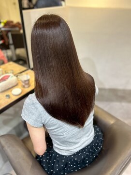 ベレーザ 渋谷(BELEZA) 15552グレージュブリーチなしダブルカラーミルクティーアッシュ