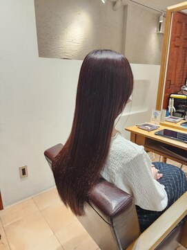 アルメリア 池袋(Arumeria) チェリーブラウン 20代30代大人可愛い大人キレイ髪質改善