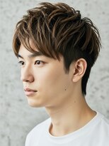 レボルトヘアー(R EVOLUT hair)&nbsp;メンズカット/アップバング/束間ショート/ツーブロック/眉毛