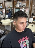 MEN’S HAIR/ブルーブラック/フェザーパーマ/ 印西　印西市