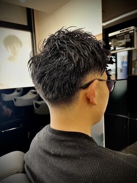 理容プラーナ 下関勝山店 サイドツーブロック+バック刈り上げ