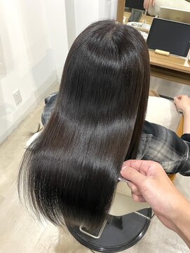 美髪専門サロン バイ マイル(美髪専門サロン by mile) 【髪質改善カラー＋アルカリ酸熱トリートメント】最上級のケアを