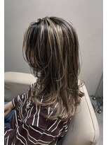 ブルー 博多(Blue)&nbsp;コントラストしっかりのハイライト