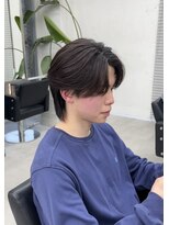 スキルアイマ(SKILL ima) センターパート/ニュアンスパーマ