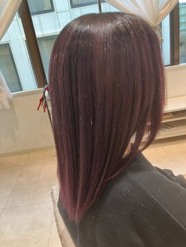 アルブル エト シミー(Arbre et chimie) 黒髪/オリーブグレー/小顔/ココアベージュ/東村山駅