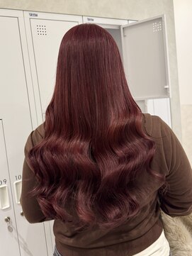 Bordeaux 【ダブルカラー/ブリーチ/髪質改善】