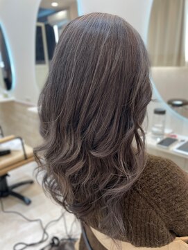 12.5ハイライトグレージュ小顔