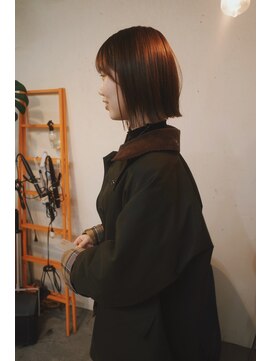 切りっぱなしボブ