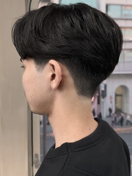 ニコ トウキョウ ロジック(nico TOKYO Logic) メンズセンターパートニュアンスパーマフェザーパーマ